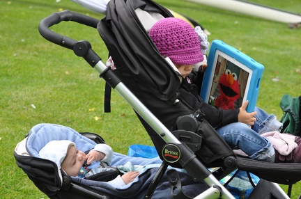 JB and Greta Enjoying Papa s Regatta in Heidelberg